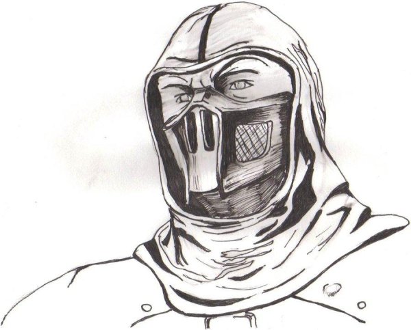 НУБ сайбот МК 11 для срисовки