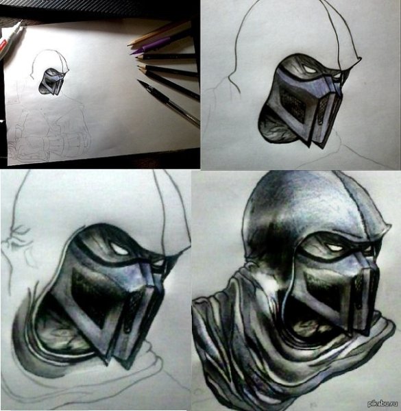 Маска НУБ Сайбота пепакура