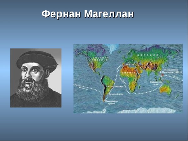 Фернан Магеллан географические
