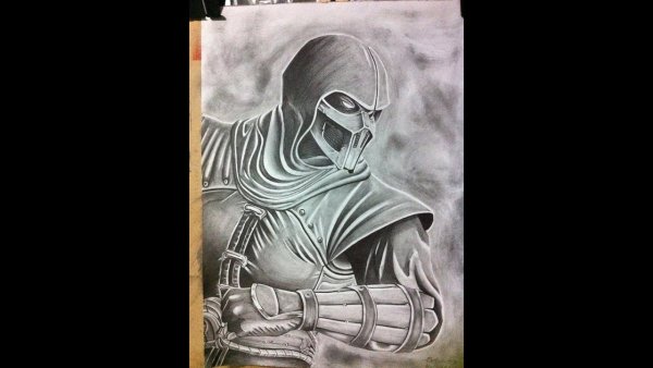 Раскраски МК НУБ сайбот