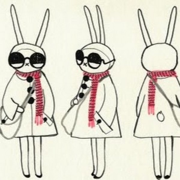 Стилизованный кролик