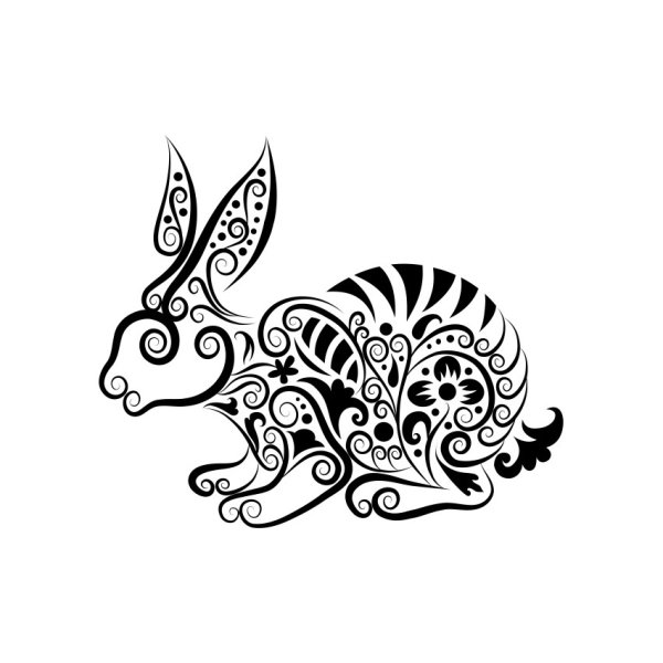 Стилизованный заяц