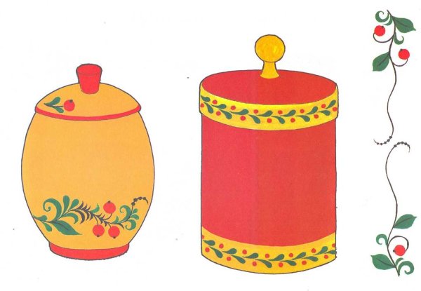 Хохломская роспись раскраска для детей