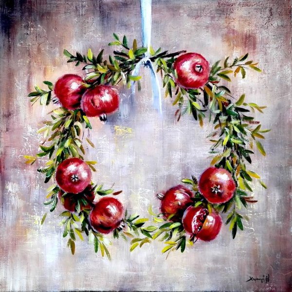 Гранат для декупажа