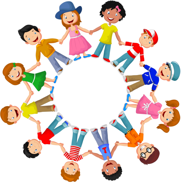 Дети эмблема круг