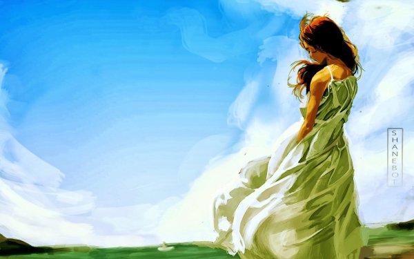 Женщина рисунок