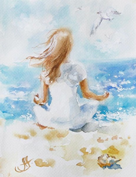 Аннет Логинова море