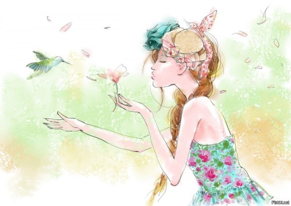 Нежные иллюстрации