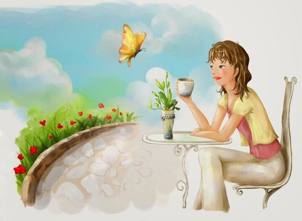 Уютные иллюстрации