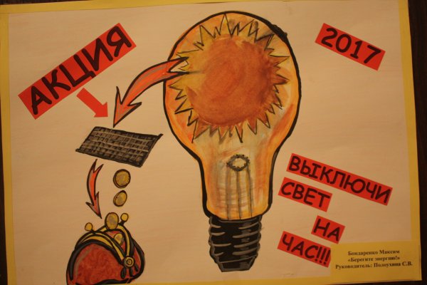 Рисунок на тему береги свет