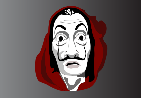 Бумажный дом арт