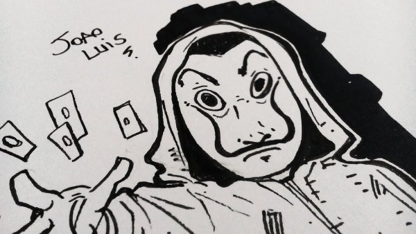 Бумажный дом граффити