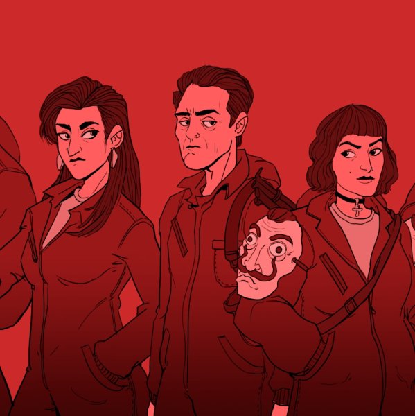 La casa de papel арт Берлин