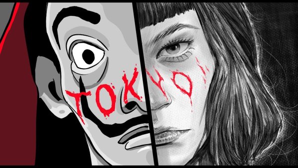 Бумажный дом рисунок сериал