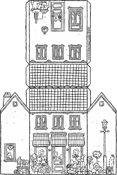 Бумажный домик