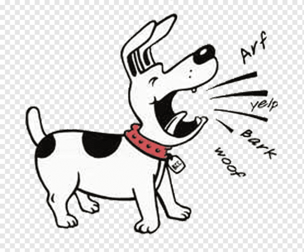 Лай собаки для детей