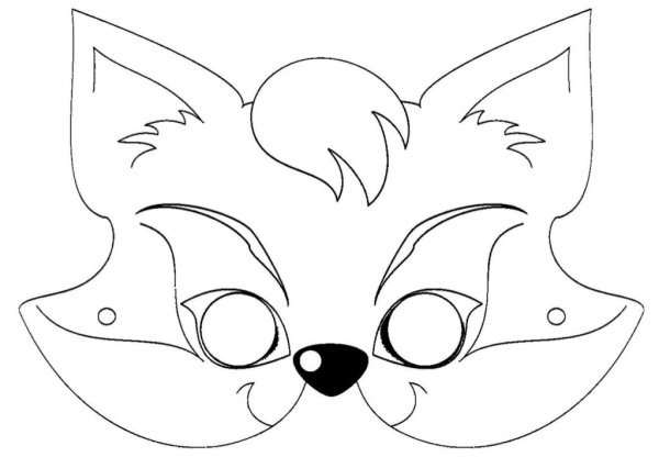 Маска лисы
