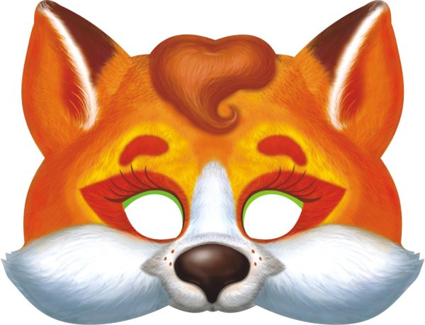 Маска "Лисичка"