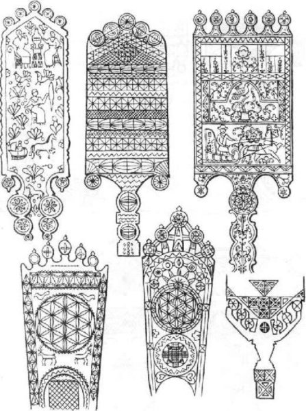 Прялка древних славян