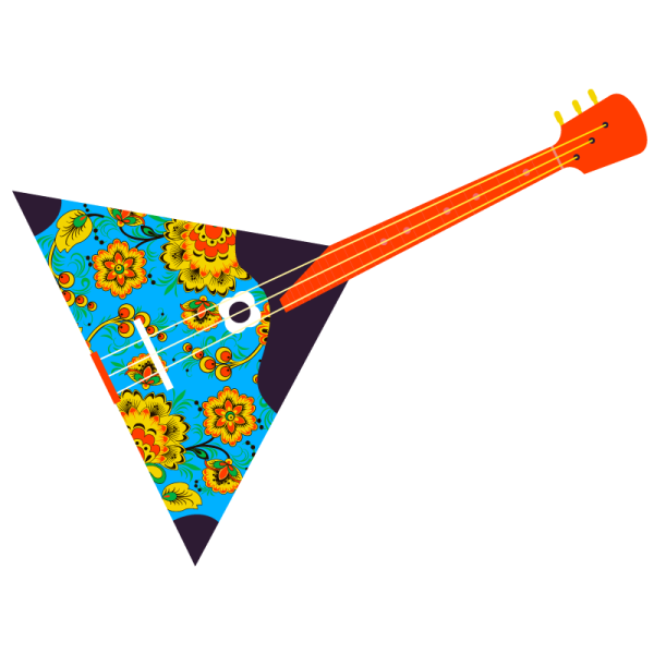 Балалайка роспись