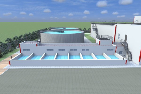 Очистные сооружения БКПРУ-4