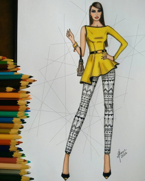 Модельер иллюстрация