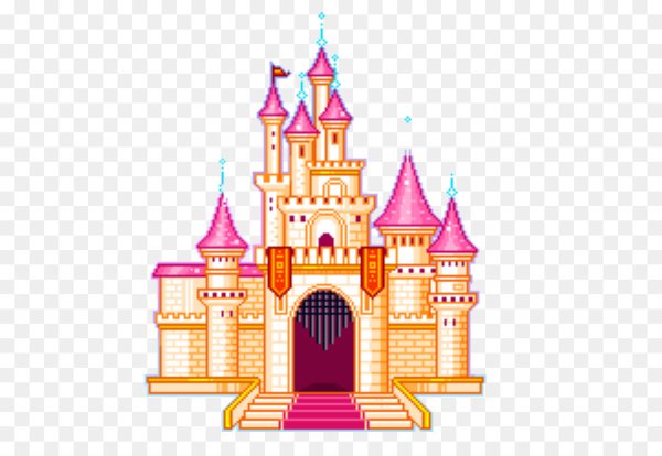 Фасад сказочного дворца