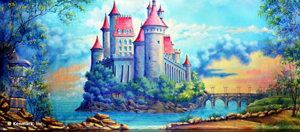 Сказочный дворец на берегу