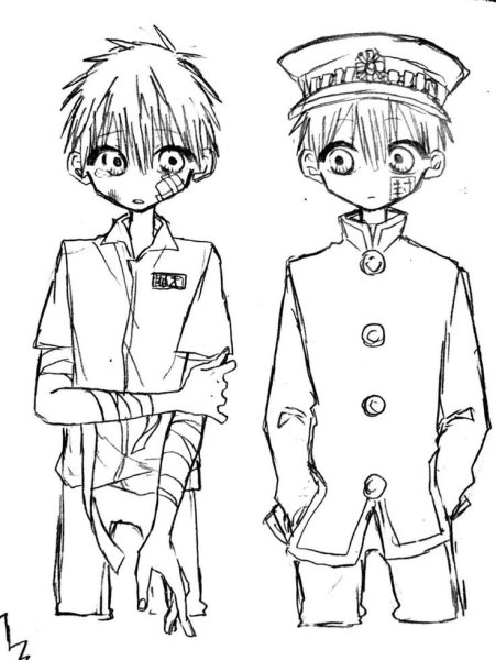 Аниме туалетный мальчик Ханако