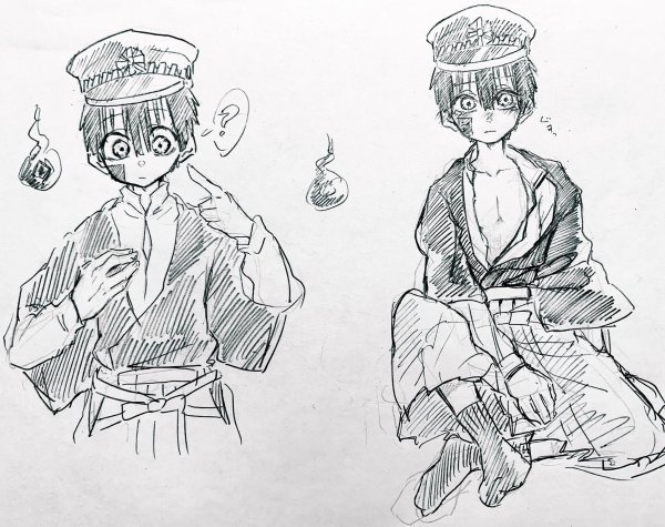 Ханако кун набросок