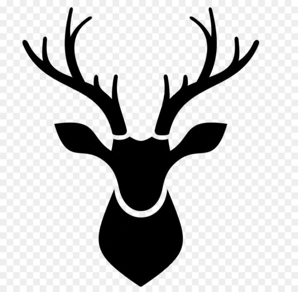 Олень вектор