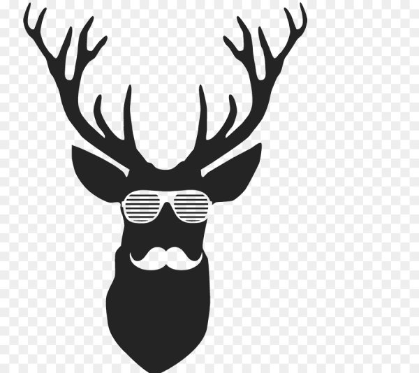 Наклейка олень