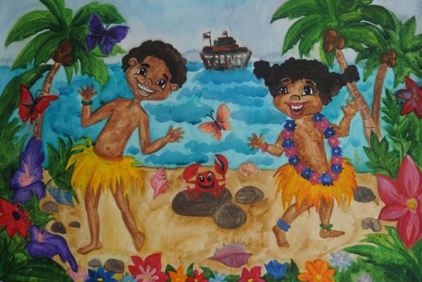 Раскраска Чунга-Чанга