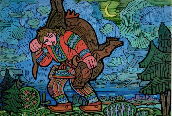 Коми богатырь Йиркап