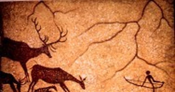Наскальная живопись палеолита и мезолита
