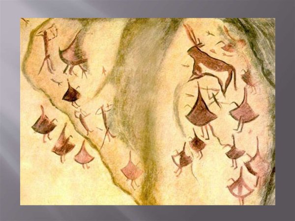 Живопись мезолита Узбекистан Зараут- Камар