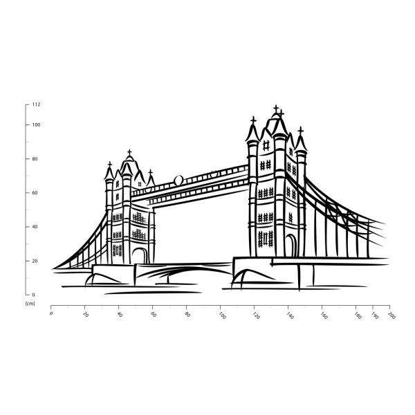 Лондон Тауэрский мост арт