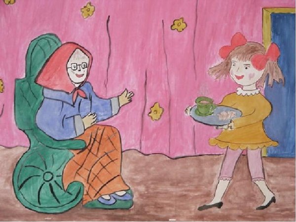 Рисунок на тему доброта