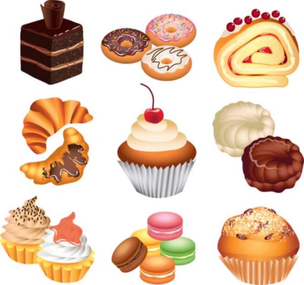 Нарисовать сладости