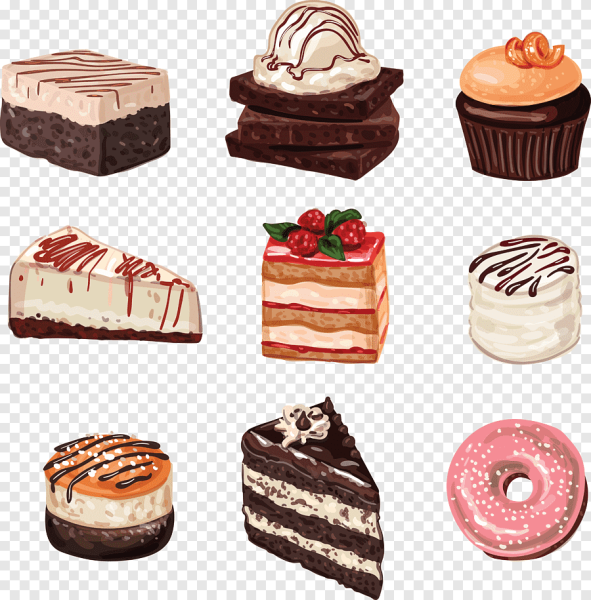Кондитерские изделия клипарт