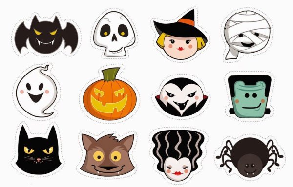 Пушин Хэллоуин тыква