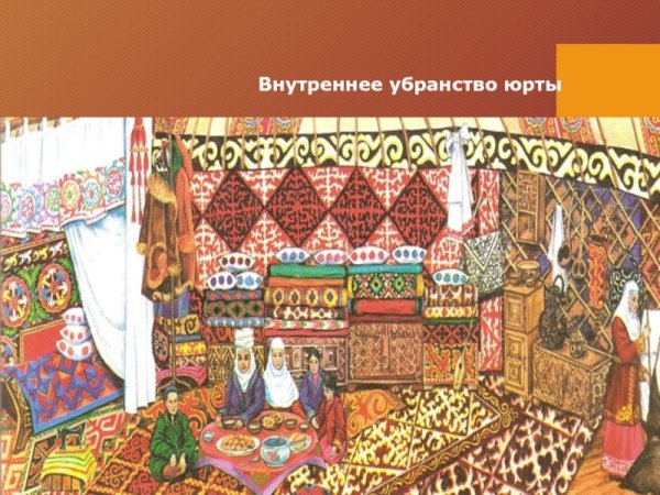 Внутреннее убранство Юрты башкир