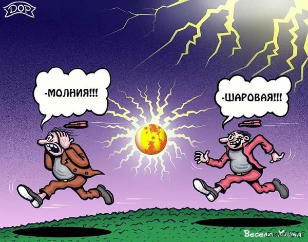 Гроза шаровая молния