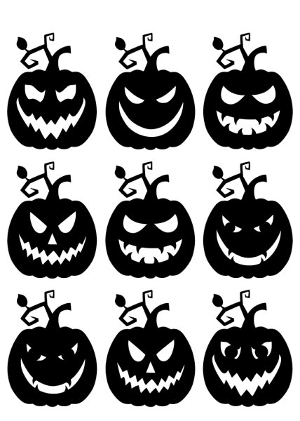 Стикеры для Хэллоуина