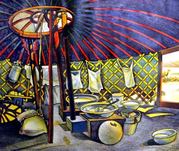 Очаг в Юрте