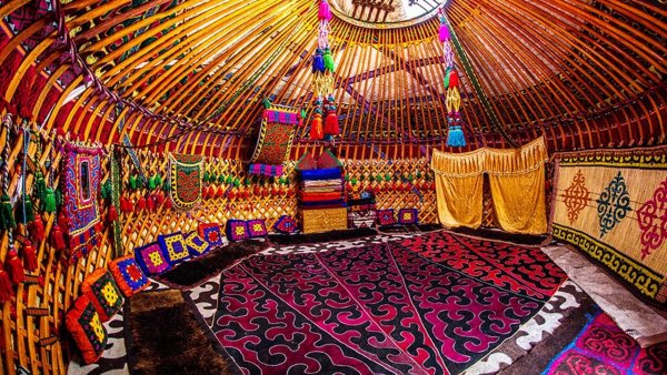 Монгольская юрта 13 века