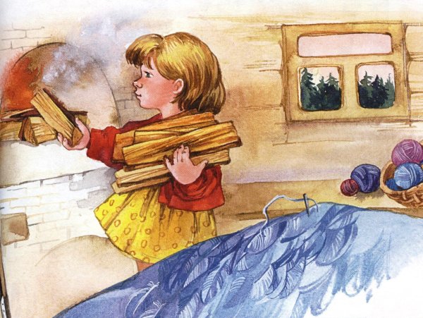 Сказка Волшебная Иголочка в.Осеева