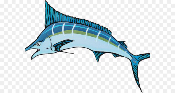 Марлин рисунок