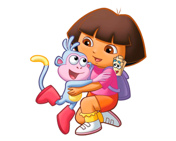 Раскраска Даша путешественница жулик