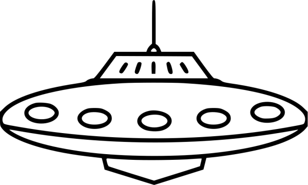 Летающая тарелка раскраска для детей